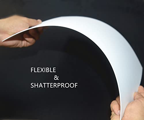 Листа от черен ABS-пластмаса ZHluja дебелина 0,060 инча, 12 x 12, 6 опаковки за лазерно рязане и формоване