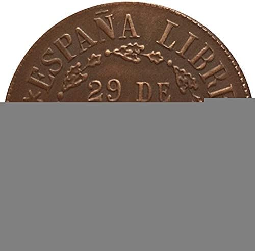 1868 Германската Монета Производство на Мед Антични Монети Монета Занаят, Колекциониране на монети Възпоменателна