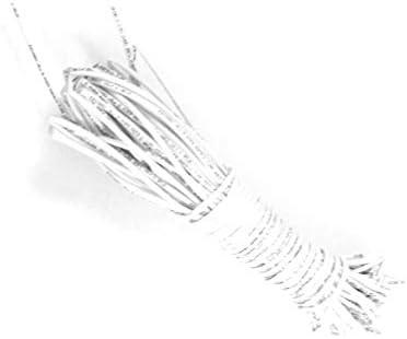 Aexit Окабеляване и свързване с диаметър 0,8 мм Бяла Свиване Тръба Свиване на Тръбата е 10 Метра 32,8 фута