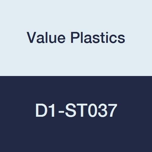 Прямоточный съединител Value Пластмаси, Бър серия 200, идентификация тръба 3/32 инча, Бял найлон (опаковка от