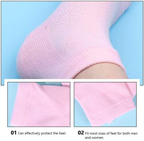 Дамски чорапи DOITOOL, Нескользящие Чорапи, без токчета, Чорапи за краката: 4 Чифта Чорапи на лигавицата, Чорапи