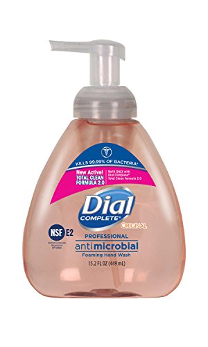 Dial Professional 98606 Средство за измиване на ръцете с антимикробно пяна, Оригинален аромат, 15,2 унции (4