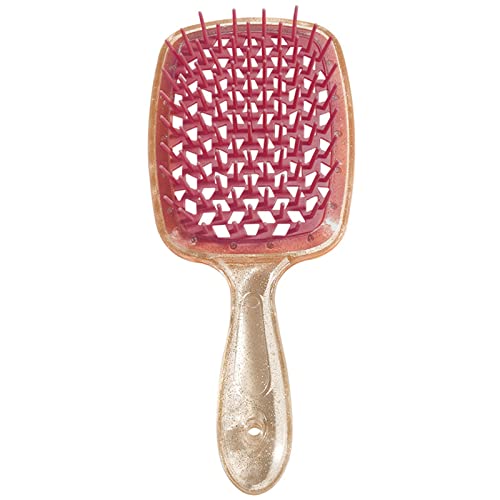 Дамски четка и разглаживающая гребло за мокра или суха коса, комплект четки без entanglements за дълги, гъсти,