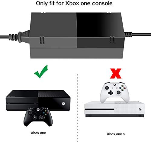 Захранване за Xbox One Кабел-адаптер за Xbox One Power Brick за зарядното устройство Microsoft Xbox One (Само)