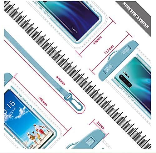 Универсален Водоустойчив Калъф за Мобилен Телефон Dry Bag 100FT Водоустойчив Калъф за iPhone 11 Pro Max Xs Max
