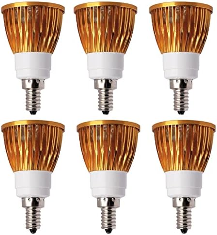YDJoo E12 COB LED Прожекторная лампа от 3 W Led лампа за 30 W, Еквивалент на халогенна лампа Прожекторные Лампи