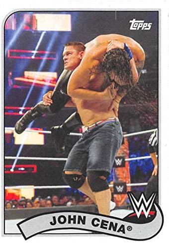 2018 Topps Heritage WWE 36 Търговия картичка Джон Sina WWE борба