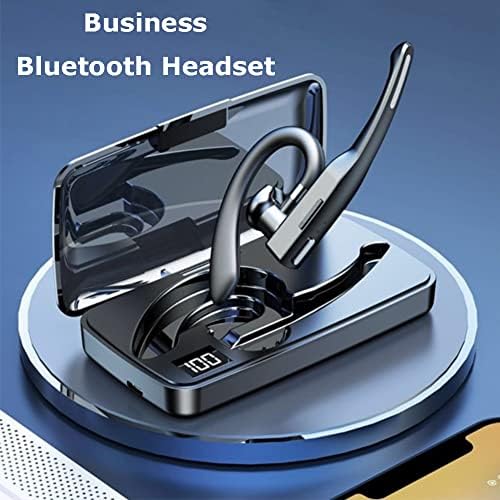 Бизнес-слушалки YYK?525, Безжични режийни слушалки с микрофон, Bluetooth-слушалка 5,1, заушник със завъртане