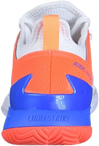 мъжки обувки adidas Adizero Ubersonic 4 Heat, Размер на 11.5, Цвят: Бяло /Синьо / оранжево