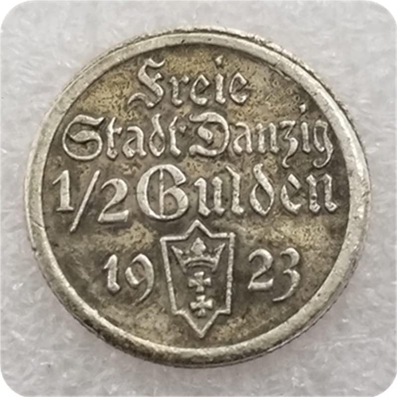 Старинни Занаяти Полша 1923,1927 Сребърен долар Възпоменателна Монета