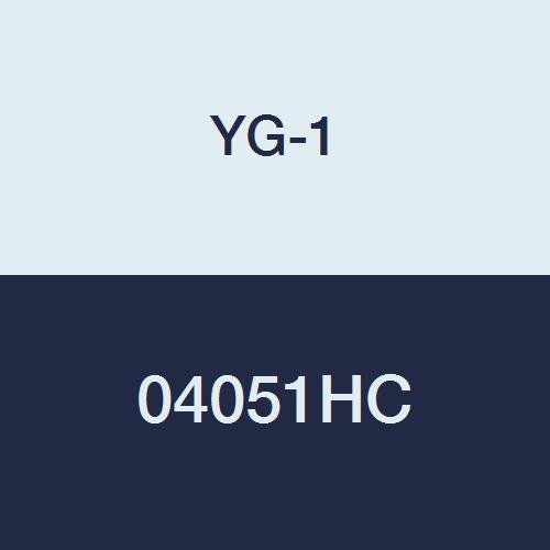 Бележка fresa YG-1 04051HC HSS, 4 Канала, Обичайната Дължина на Подстригване TiCN, Дължина 2-1/2 , 5/16
