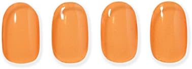 Kouve (N Стъклен Оранжев Нокът) 30шт Набор от Стикери с печат за нокти Semicure Нокти