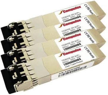 Compufox FG-TRAN-SFP+ SR съвместим радиоприемник с капацитет от 10 GB (MMF, 850 нм, 300 m, LC) за Fortinet FortiAnalyzer