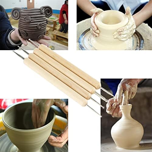 Комплект от 4 Химикалки Стилусов Керамика от Полимерна глина, Инструменти за скулптура И Моделиране, Ръчно изработени