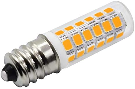 5 Опаковки led лампи E12 2 W, еквивалент на 20 W 25 W, Топло бяла 3000 До 300Лм, ac 110-120 В, C7 E12, Актуализация