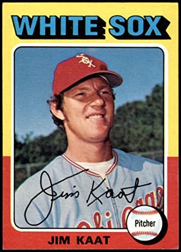 1975 Topps 243 Джим Каат Чикаго Уайт Сокс (бейзболна картичка), БИВШ+ Уайт Сокс