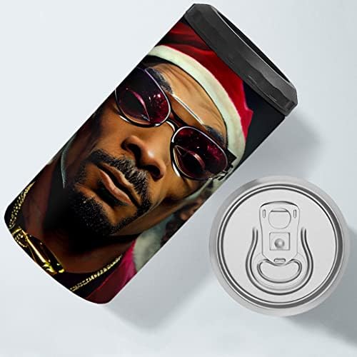 Охладител за тънки кутии с художествена изолация Snoop Dog - Графичен Охладител за Консерви - Тематични Охладител