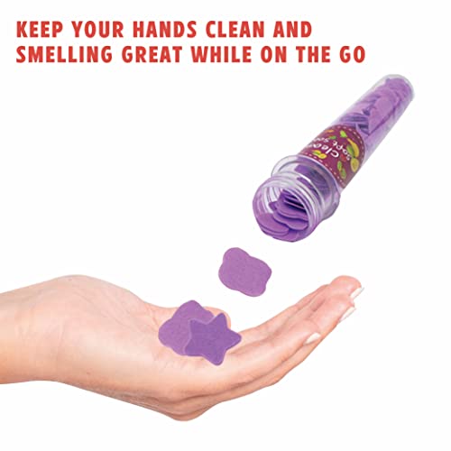 Листове за сапун от цветна хартия (опаковка от 4 броя) - Преносими за Еднократна употреба Хартиени Пътни Сапунени