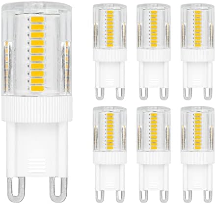 BROLSKUN 6 Опаковки G9 LED 2,5 W, Еквивалент на ниско подгряване на 20 Вата-25 W, Халогенни AC110-120V G9, Двухконтактная