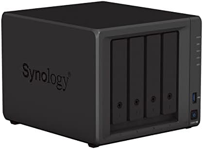 Synology DS923 + мрежово съхранение Diskstation с 4 отделения (двуядрен процесор AMD Ryzen™ с 4 нишки R1600,