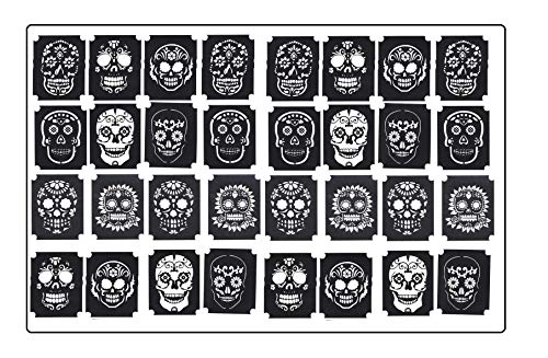 Захарен Череп ~ Ден на мъртвите ~ Колекция Диа де лос Muertos - (Шаблони за татуировки Захарен череп ~ Ден на