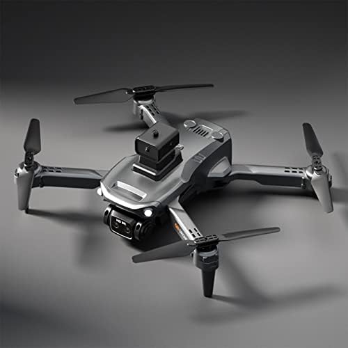 Мини-Дрон -безпилотен самолет с дистанционно управление с 4 Камери 4K HD, Плюшени Дрон, Интелигентно Нрави препятствия,