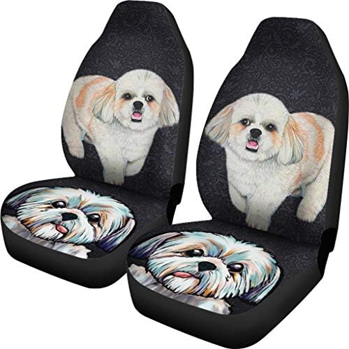 Седалките За столчета за автомобил с Модел на Кученца Ши-Дзъ Pawlion Сладко