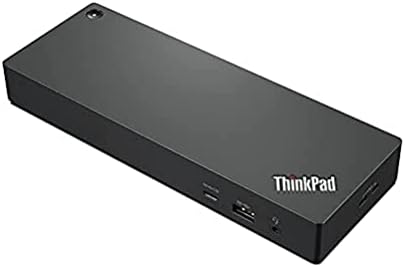 Докинг станция Lenovo THINKPAD Universal Thunderbolt 4 - ЕС, Черен