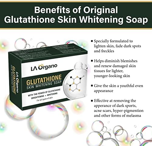 Desko Отбеливающее сапун с глутатионом за всички типове кожа, 100 г (опаковка от 2 броя)