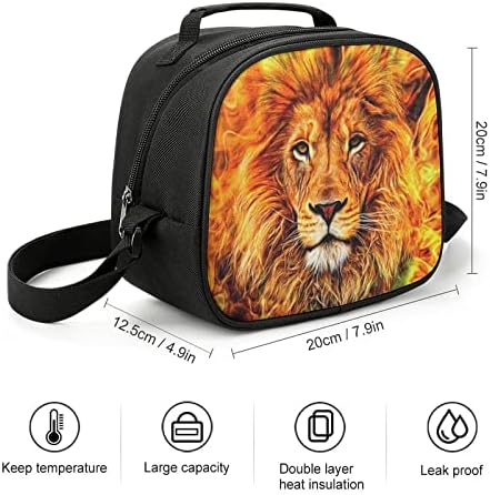 Чанта-хладилник за Обяд Пожар Lion Голям Капацитет Fire Lion