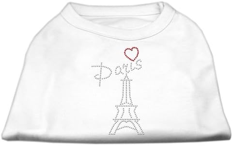 Ризи Mirage Pet Products Paris С кристали Бял L (14)