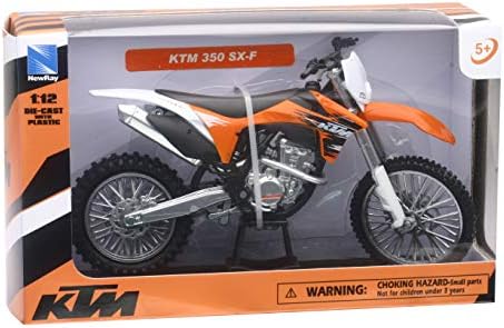 Нов модел мотор dirt bike в мащаб 1:12 KTM 350SX-F, монолитен под налягане