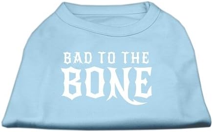 Тениска за кучета Mirage Пет Bad to the Bone Baby Blue XXL (18)