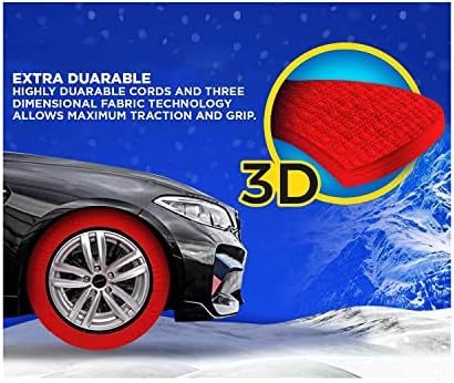 Зимни чорапи за автомобилни гуми Премиум-клас с Текстилни Вериги за сняг серия ExtraPro За Kia Optima (XX-Large)