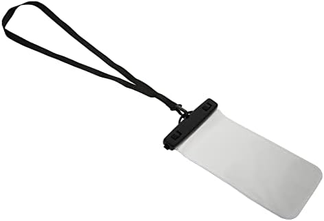 INOOMP 5 бр. Практически Чанта за телефон със сензорен екран, калъф за телефон за плаване (черен)