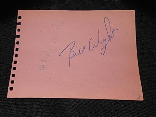 Бил Уайт (ум.07) и Хоуи Judson дадоха Автографи На страницата Винтажного албум S13 - MLB Разни с автограф