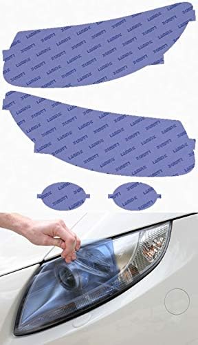 Lamin-x е специално подбрани сини накладки, фарове за Hyundai Santa Fe (07-09)