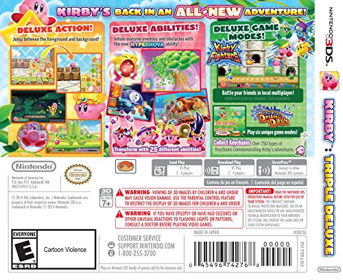 Kirby Triple Deluxe - Nintendo 3DS (преработена версия)