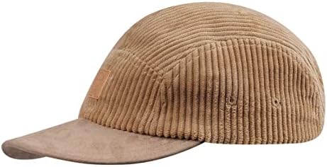 Памучен Вельветовая бейзболна шапка възстановяване на предишното положение с 5 Ламперия, Реколта бейзболна шапка