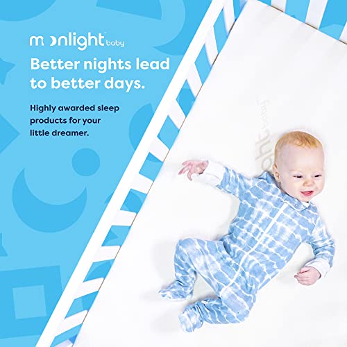 Матрак за легло Moonlight Slumber Little Dreamer - Здрав, двустранен, стандартен размер, водоустойчив, 5 инча.